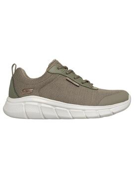 Zapatilla Mujer Skechers Bobs Flex Verde