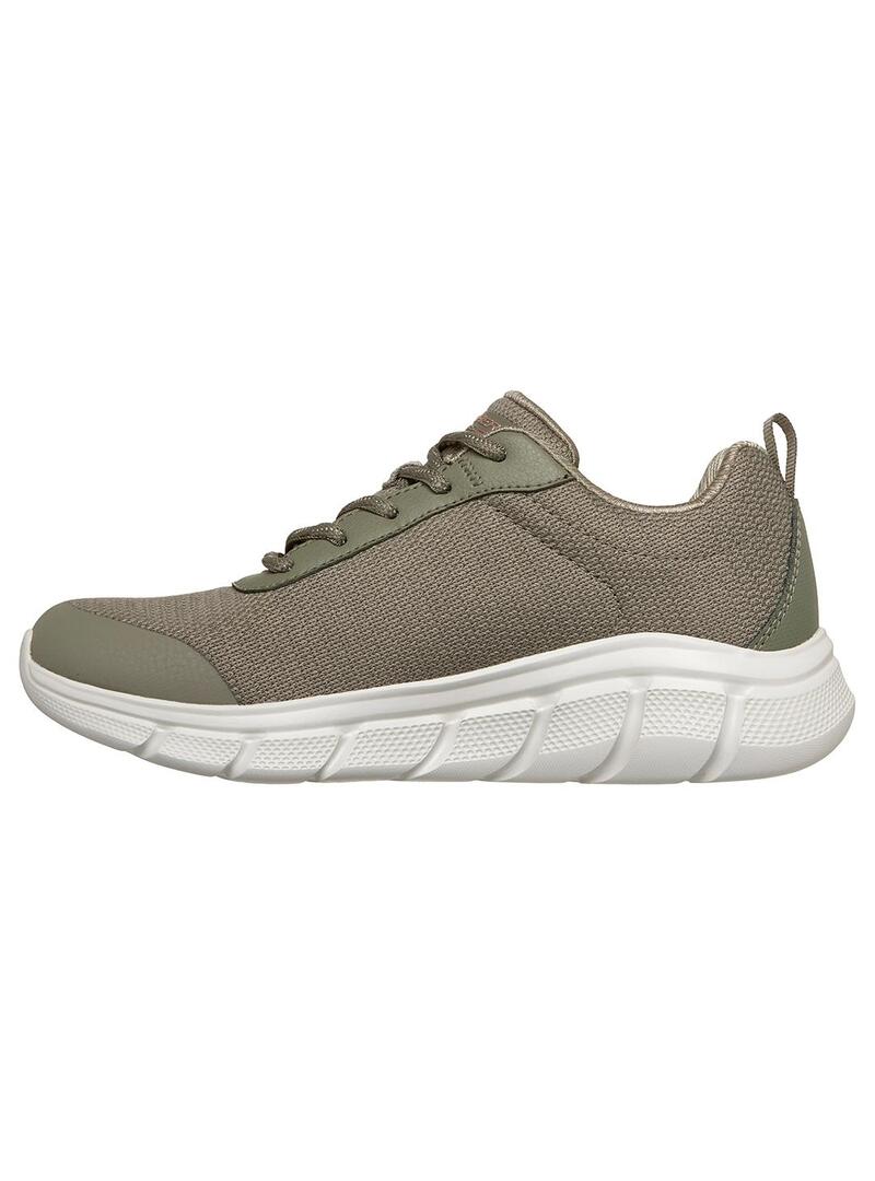 Zapatilla Mujer Skechers Bobs Flex Verde
