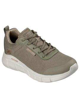 Zapatilla Mujer Skechers Bobs Flex Verde