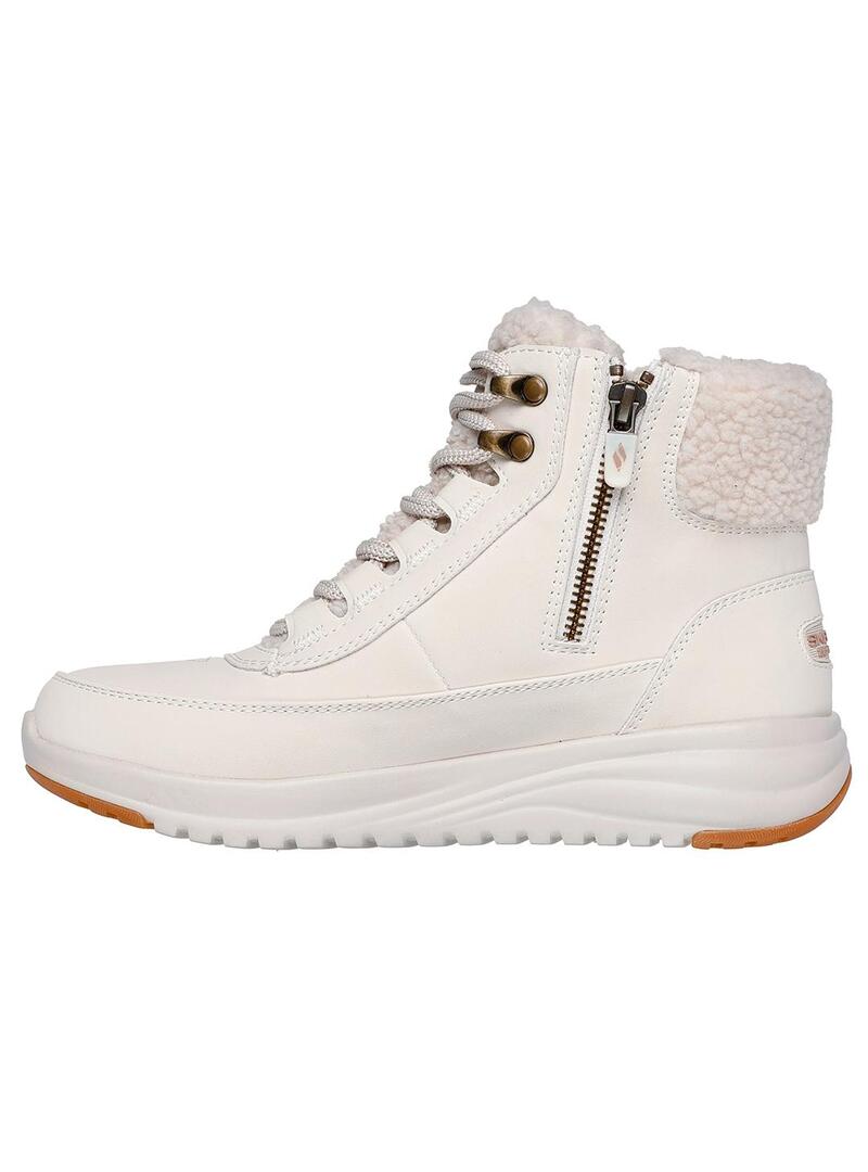 Bota Mujer Skechers On the Go Walk Beige