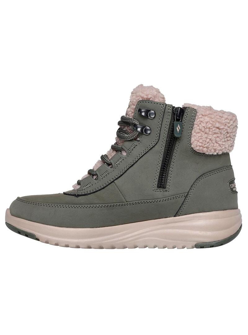Bota Mujer Skechers On the Go Walk Verde