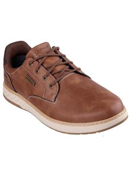Zapatilla Hombre Skechers Garlan Marrón