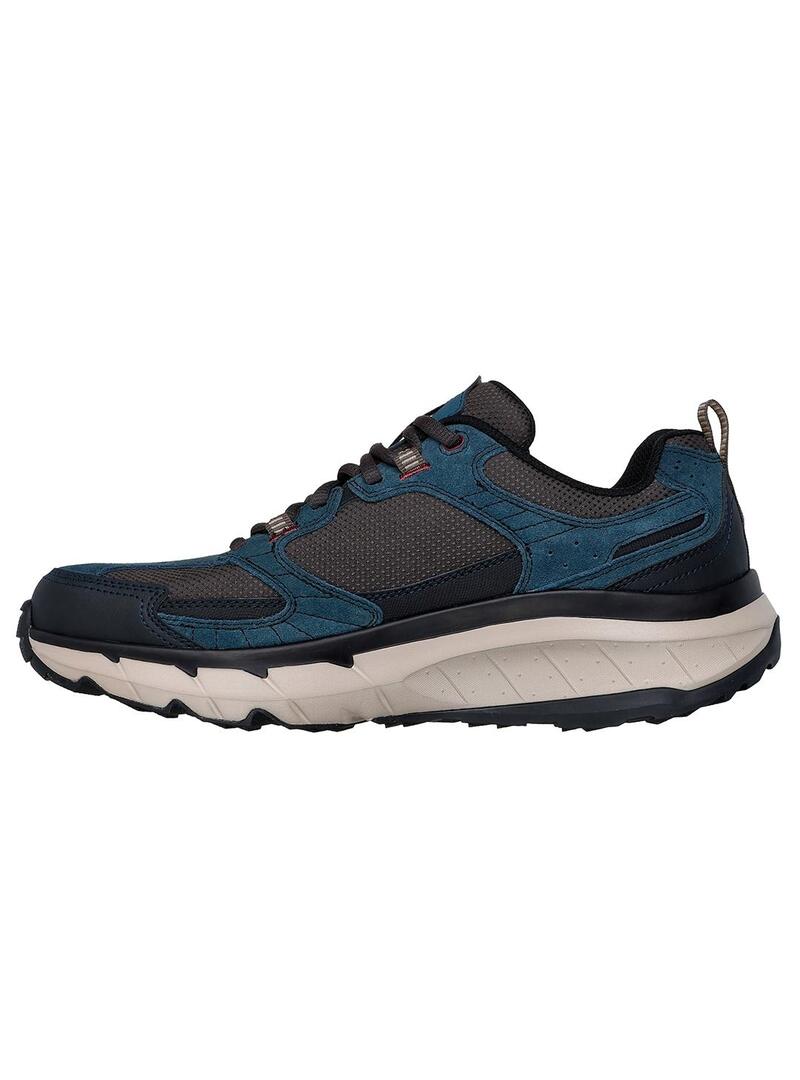 Zapatilla Hombre Skechers D'Luz Negro/Azul