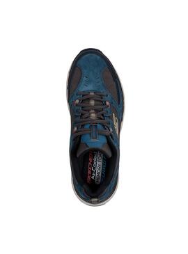Zapatilla Hombre Skechers D'Luz Negro/Azul