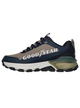 Zapatilla Hombre Skechers Max Protect Verde