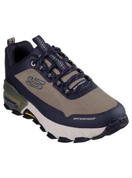 Zapatilla Hombre Skechers Max Protect Verde