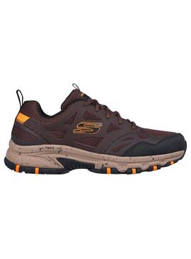 Zapatilla Hombre Skechers Hillcrest Marrón/Verde