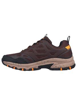 Zapatilla Hombre Skechers Hillcrest Marrón/Verde