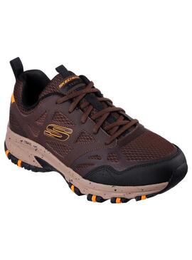 Zapatilla Hombre Skechers Hillcrest Marrón/Verde