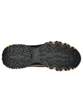 Zapatilla Hombre Skechers Hillcrest Marrón/Verde