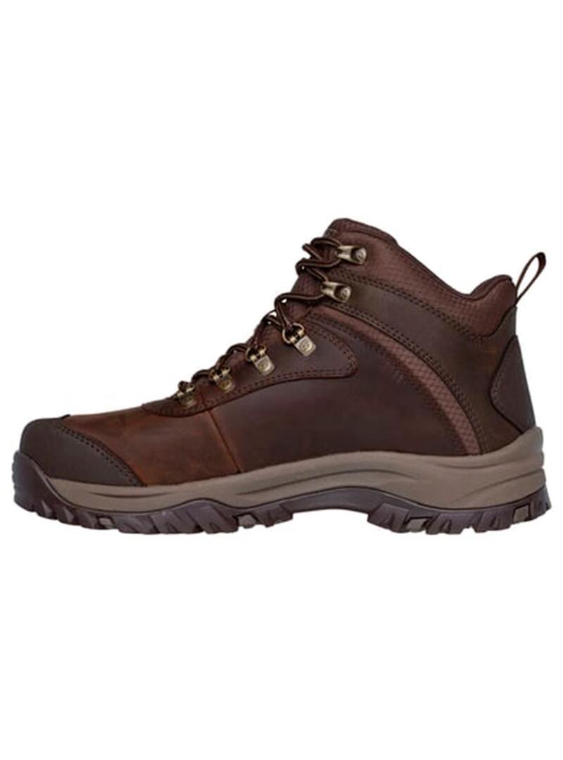 Zapatilla Hombre Skechers Relment Marrón
