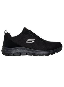 Zapatilla Hombre Skechers Flex Advant Wtpf Negro