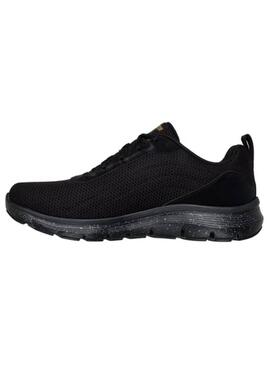 Zapatilla Hombre Skechers Flex Advant Wtpf Negro