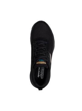 Zapatilla Hombre Skechers Flex Advant Wtpf Negro