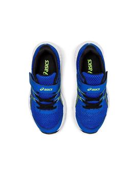 Zapatilla Unisex Asics Contend 6 PS Azul/Amarillo