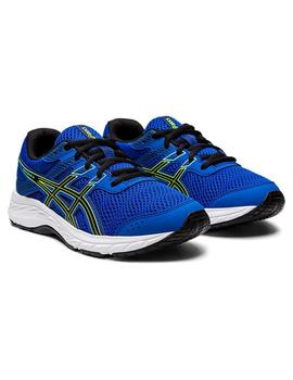 Zapatilla Unisex Asics Contend 6 GS Azul/Amarillo