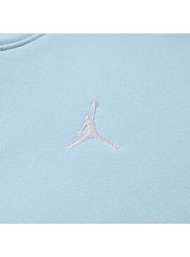 Sudadera Mujer Jordan Brooklyn Azul Celeste