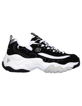 Zapatilla Mujer Skechers D'Lites 3.0 Negra