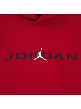 Sudadera Niño/a Jordan Baseline Rojo