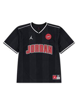 Camiseta Niño/a Jordan Negra