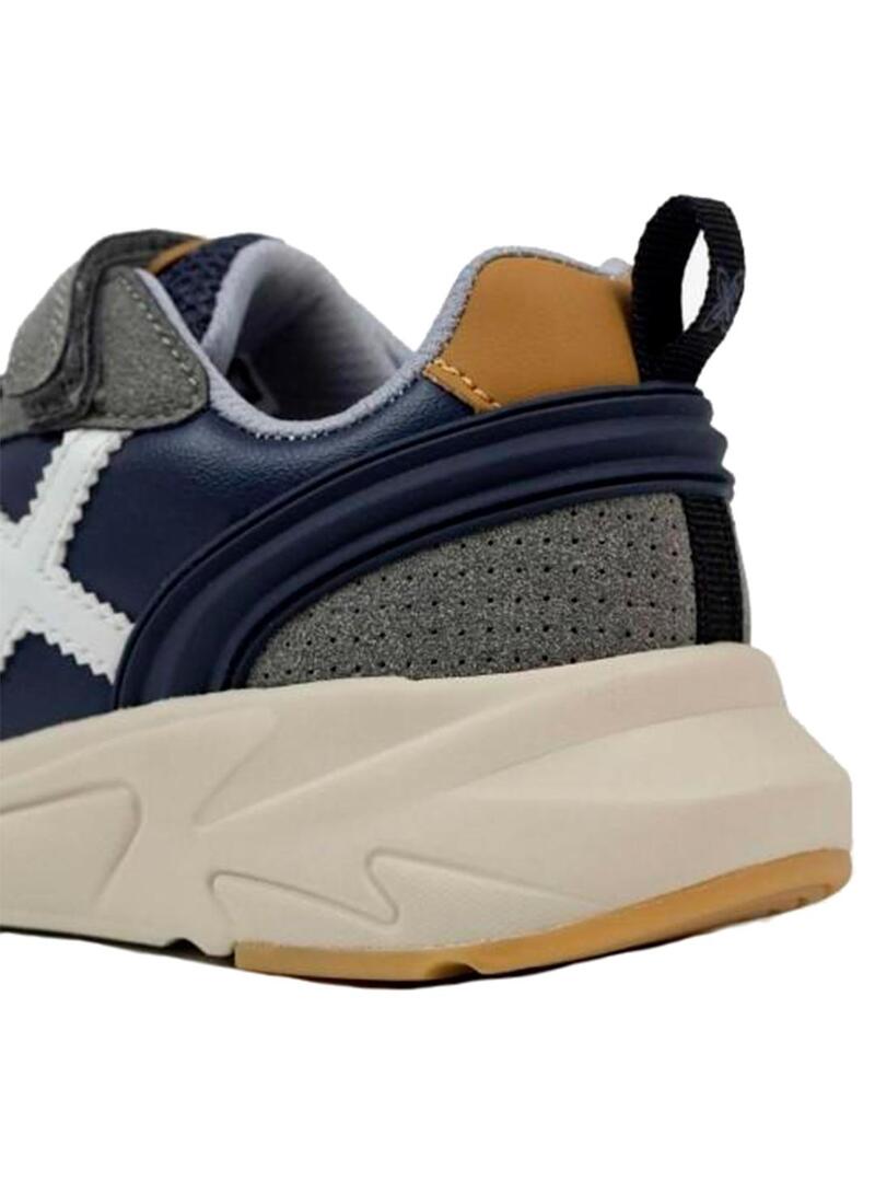 Zapatilla Niño/a Munich Mini Track Marino