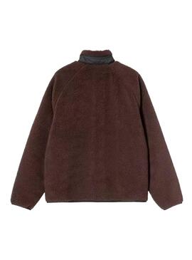 Cazadora Polar Hombre Carhartt WIP Prentis Marron