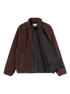 Cazadora Polar Hombre Carhartt WIP Prentis Marron