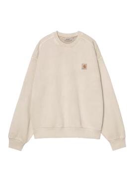 Sudadera Hombre Carhartt WIP Vista Sweat Crudo