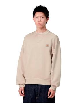 Sudadera Hombre Carhartt WIP Vista Sweat Crudo