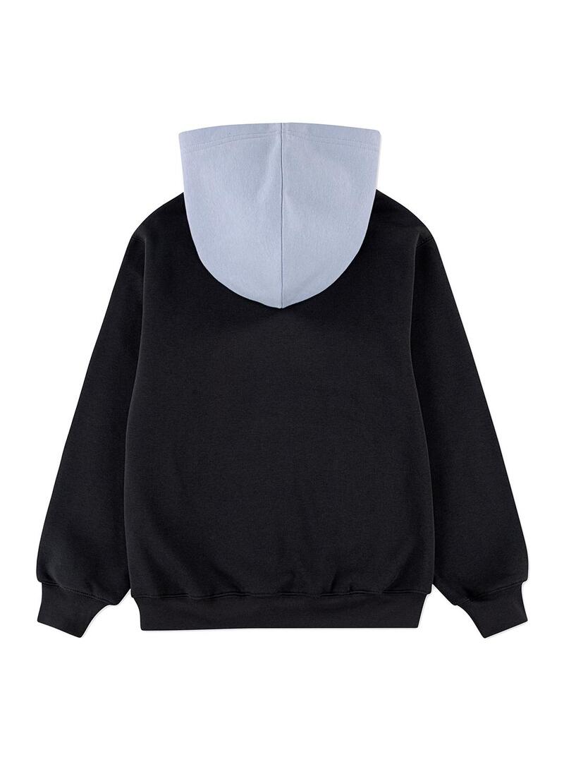 Sudadera Niño/a Jordan Brooklyn Negra Gris