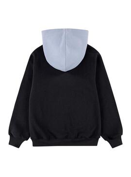 Sudadera Niño/a Jordan Brooklyn Negra Gris