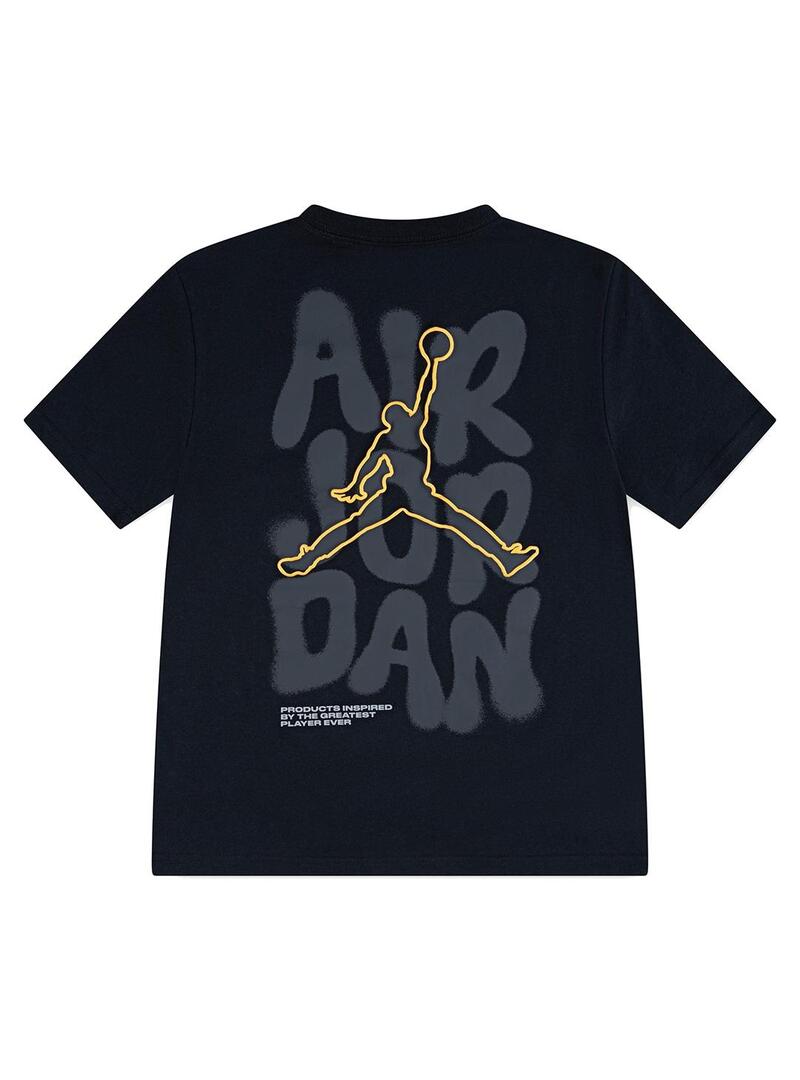 Camiseta Niño Nike Jordan 23 Negra