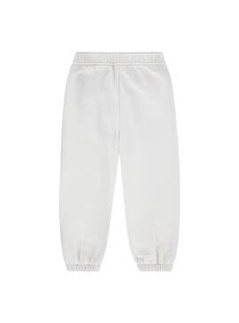 Pantalon Niña Jordan Jumpman Club Blanco
