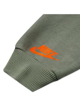 Chandal Niño Nike Po Jogger Fleece Verde