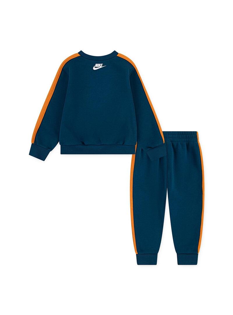 Chandal Niño Nike Fleece Pant Set Azul