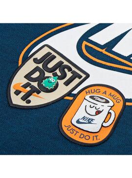 Chandal Niño Nike Fleece Pant Set Azul