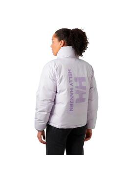 Cazadora Mujer Helly Hansen YU 23 Blanca Lila