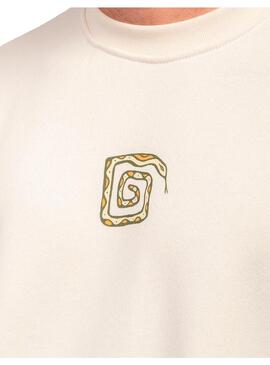 Sudadera Hombre Kaotiko Frontier Beige