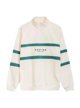 Sudadera Hombre Kaotiko Berwin Beige