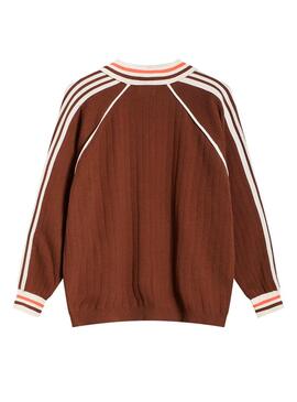 Polo Hombre Kaotiko Retro Marron