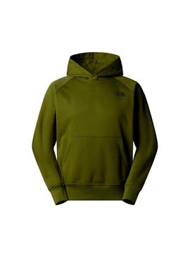 Sudadera Hombre The North Face Raglan Box Verde