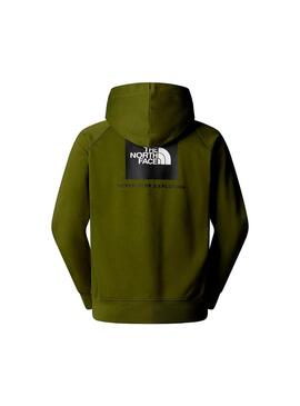 Sudadera Hombre The North Face Raglan Box Verde