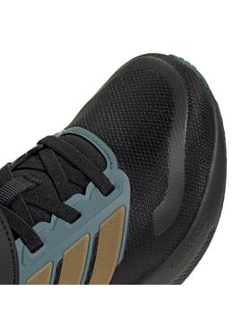 Zapatilla Niño/a adidas Run Falcon Negra Azul