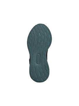 Zapatilla Niño/a adidas Run Falcon Negra Azul