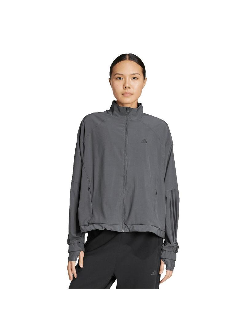 Cortavientos Mujer adidas Hyglm Gris