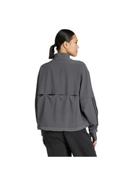 Cortavientos Mujer adidas Hyglm Gris