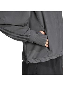 Cortavientos Mujer adidas Hyglm Gris