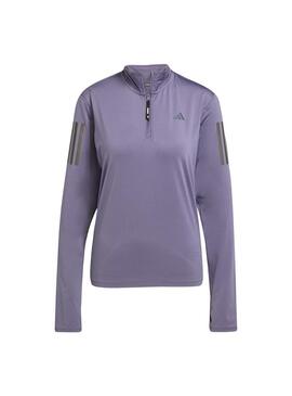 Sudadera Mujer adidas Own The Run Violeta