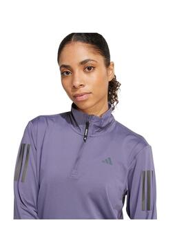 Sudadera Mujer adidas Own The Run Violeta