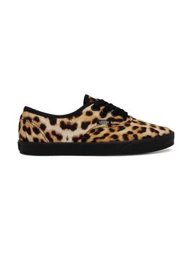 Zapatilla Mujer Vans Authentic Leopard Black